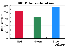 rgb background color #CFA5ED mixer