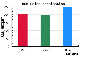 rgb background color #CFC6FA mixer