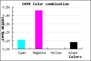 #D07EEA color CMYK mixer