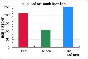 rgb background color #D16BFA mixer