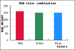 rgb background color #D1C6C6 mixer