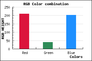 rgb background color #D129CB mixer