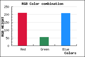 rgb background color #D137D0 mixer