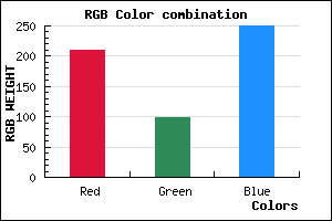 rgb background color #D162FA mixer