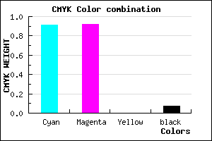 #1512EC color CMYK mixer