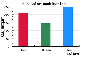 rgb background color #D292FA mixer