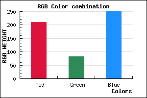 rgb background color #D252FA mixer