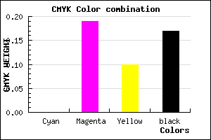 #D3AABE color CMYK mixer