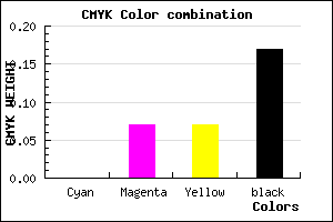 #D3C5C5 color CMYK mixer
