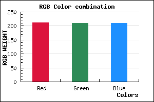 rgb background color #D3D1D1 mixer