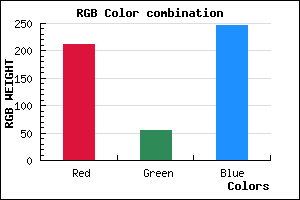 rgb background color #D336F6 mixer