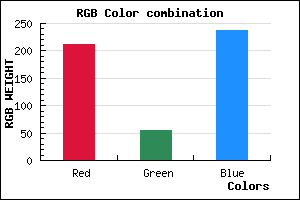 rgb background color #D337ED mixer