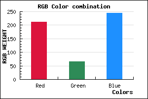 rgb background color #D342F5 mixer