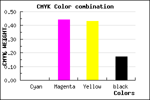 #D47678 color CMYK mixer