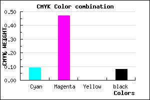 #D47CEA color CMYK mixer