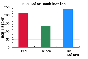 rgb background color #D486EB mixer