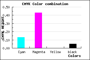 #D48BF3 color CMYK mixer