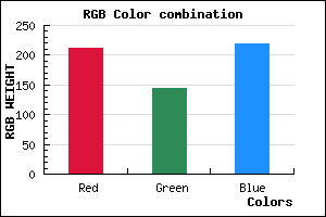 rgb background color #D491DB mixer