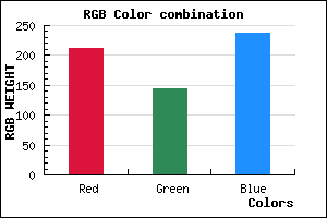 rgb background color #D491ED mixer