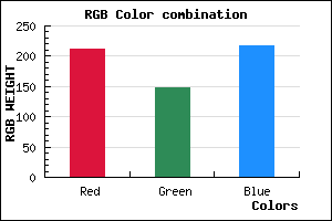 rgb background color #D493D9 mixer