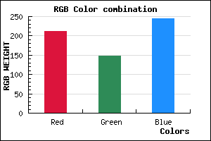 rgb background color #D493F5 mixer