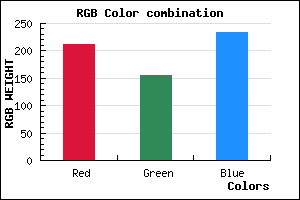 rgb background color #D49BE9 mixer