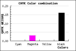 #D4CFD5 color CMYK mixer