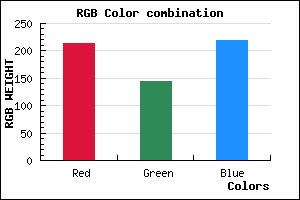 rgb background color #D591DB mixer
