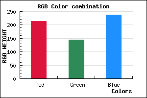 rgb background color #D591ED mixer