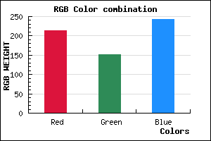 rgb background color #D598F2 mixer