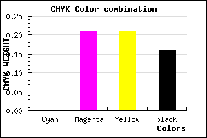 #D5A9A9 color CMYK mixer