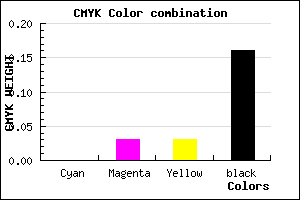 #D5CECE color CMYK mixer