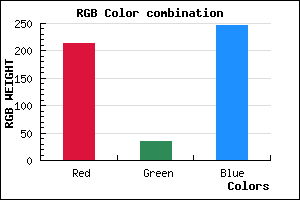 rgb background color #D522F6 mixer