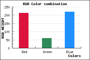 rgb background color #D53CDD mixer