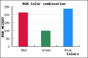 rgb background color #D563ED mixer