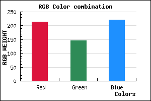 rgb background color #D692DC mixer