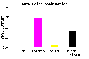 #D698D2 color CMYK mixer