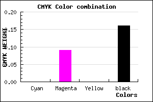#D6C3D5 color CMYK mixer