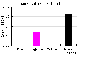 #D6C7D7 color CMYK mixer