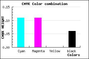 #D6D6F0 color CMYK mixer