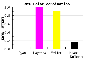 #D70013 color CMYK mixer
