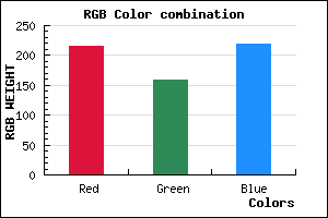 rgb background color #D79FDB mixer