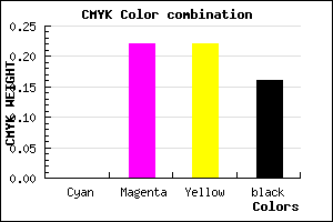 #D7A7A7 color CMYK mixer