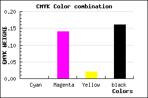 #D7B9D2 color CMYK mixer