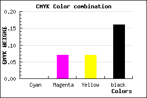 #D7C8C8 color CMYK mixer