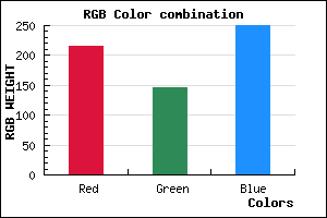 rgb background color #D892FA mixer
