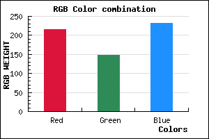 rgb background color #D893E7 mixer