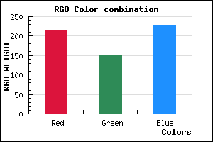 rgb background color #D895E5 mixer