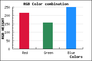 rgb background color #D89DFA mixer