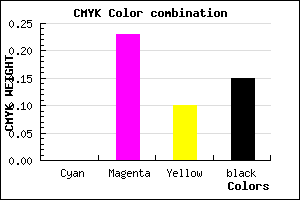 #D8A6C2 color CMYK mixer